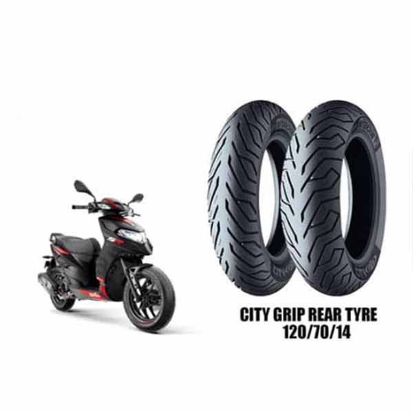 Michelin CITY GRIP 120/70/14 55P Rear Tyre