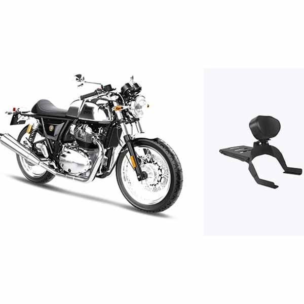Royal Enfield Interceptor 650 Backrest With Carrier by Legundary