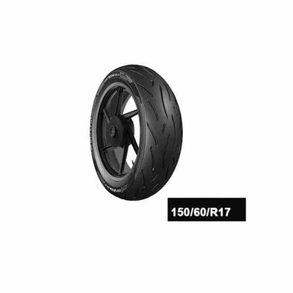CEAT Zoom Rad X1 150/60 R17 66H Tubeless Bike 150/60-17 Rear Tyre (Street, Tube Less)