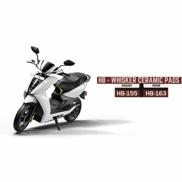 NGAGE WHISKER CERAMIC BRAKE PADS FOR ATHER 450 / 450X