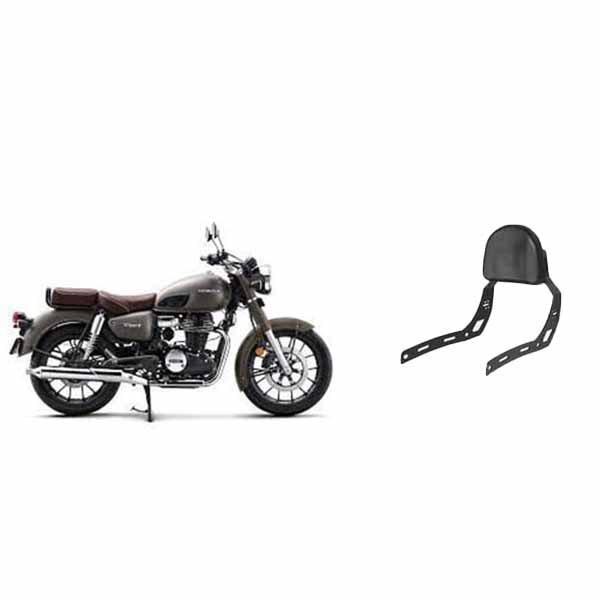 Honda CB 350 Back Rest by High-Tech