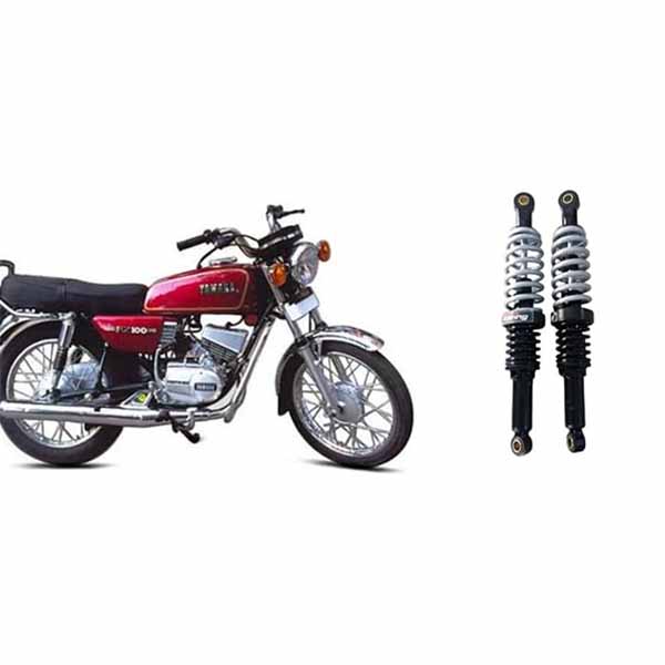 Gabriel TVS Phoenix Rear Shock Absorber Gray Colour for Royal Enfield and Yamaha RX 100