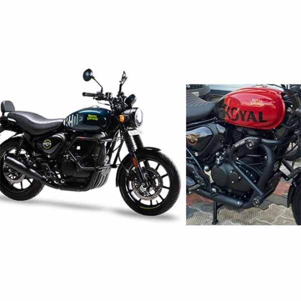 ROYAL ENFIELD HUNTER 350 CRASH GUARD BY MOTO TORQUE