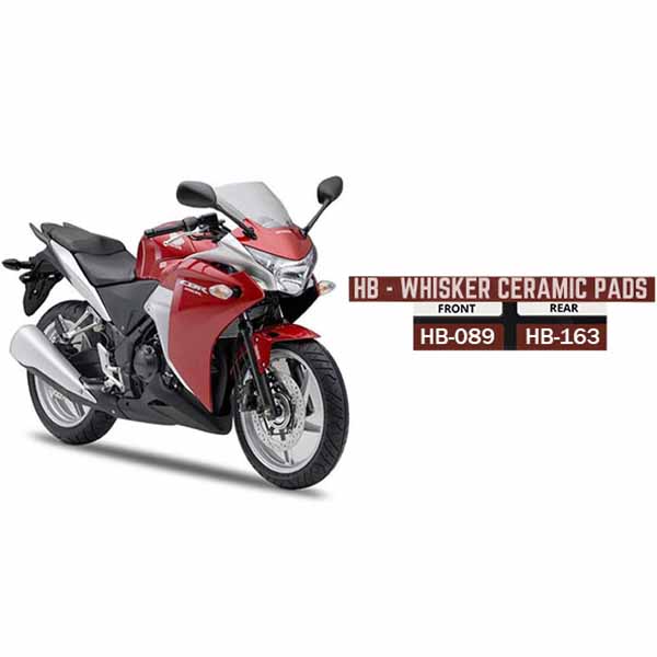 CBR 250R (ABS) Front And Rear Ceramic Brakepads by NGage