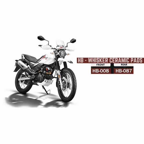 Hero Xpulse 200 Front And Rear Ceramic Brakepads by NGage