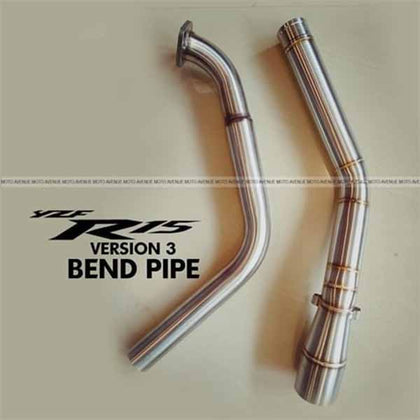 Bend Pipe for Yamaha R15 V3 and MT 15