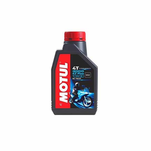 Motul 3000 4T Plus 10W30 Engine Oil for Bikes (1 L)