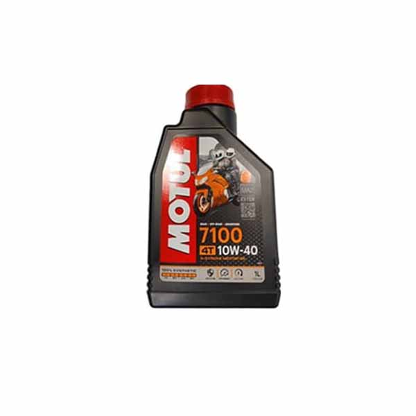 Motul 7100 Ester 4T Fully Synthetic 10W-40 Petrol Engine Oil for Bikes (1 L)