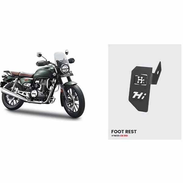 Honda CB 350 Hness Foot rest by High-Tech