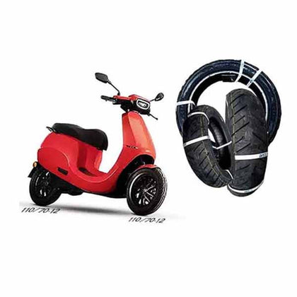 CEAT Tyre 110/70-12 Tubeless ENERGY Ride EV OLA S1/S1 Pro Front / Rear
