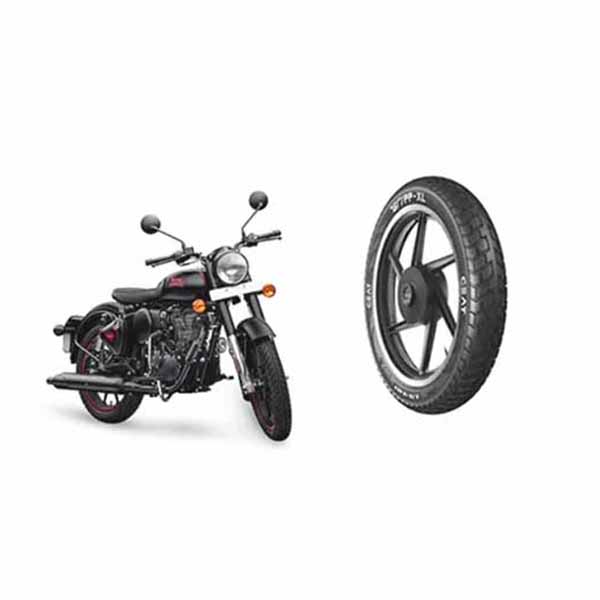 Ceat Gripp xl Tyre 120/80/18 TubE Tyre For Royal Enfield Standard 350, 500, Classic 350, 500, Royal Enfield Thunderbird 350, Thunderbird 500,HERO XPULSE 200