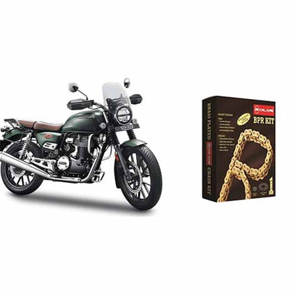 Honda Highness CB 350 Rolon Brass chain sprocket kit (5H)