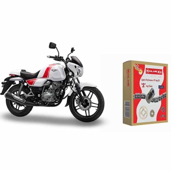 ROLON CHAIN SPROCKET KIT FOR BAJAJ VIKRANT V15 (4H)