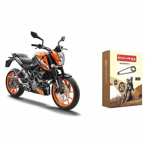 Rolon Chain Sprocket Kit For KTM DUKE And RC 125