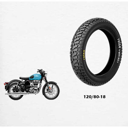 reise Tyre trailR 120/80/18 REAR TUBE TYRE FOR ROYAL ENFIELD CLASSIC