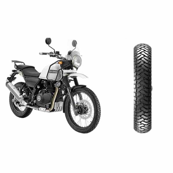 Reise Tyre trailR For ROYAL ENFIELD HIMALAYAN 120/90-17 Rear And Front Tube Tyre 90/90-21