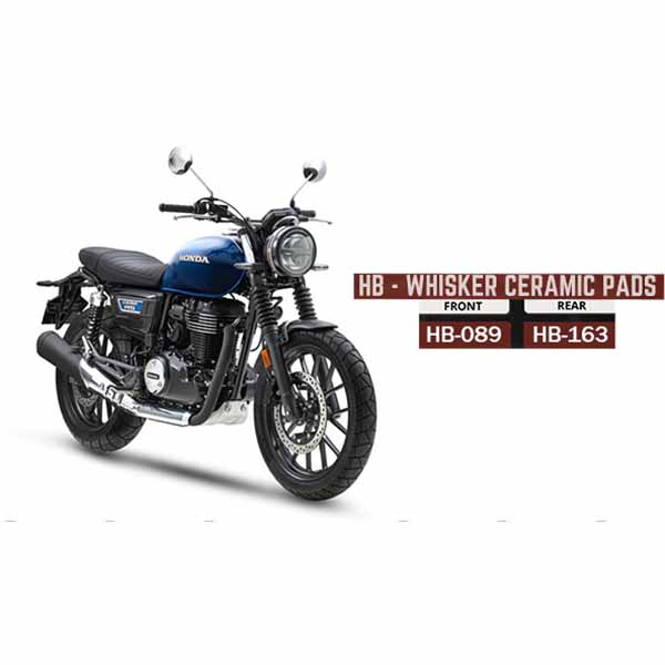 HONDA CB350/350RS Front And Rear Ceramic Brakepads by NGage