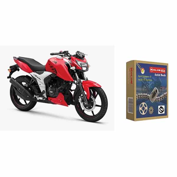 Apache RTR 160 4V ROLON CHAIN SPROCKET KIT