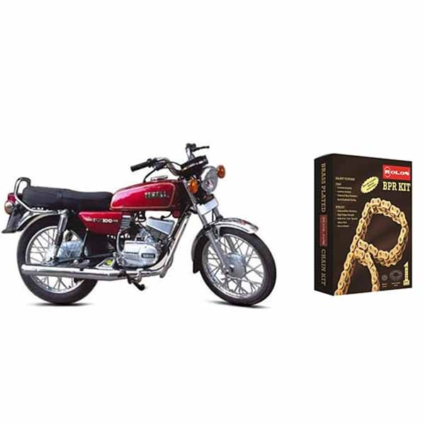 Rolon Brass Chain Sprocket kit for YAMAHA RXG AND RX 135 OLD (4H)