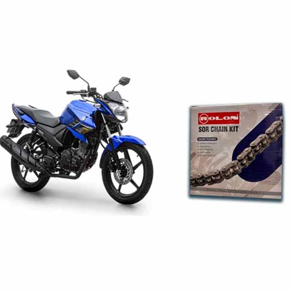 Rolon Chain Sprocket Kit For Yamaha FZ16/FZS & FAZER 150 CC