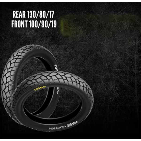 REISE TOURE TYRE FOR KTM ADVENTURE 390/250 REAR 130/80-17 AND FRONT 100/90-19