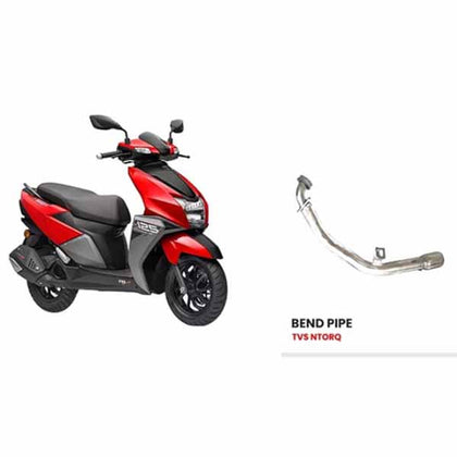 TVS Ntorq Bend Pipe by High-Tech