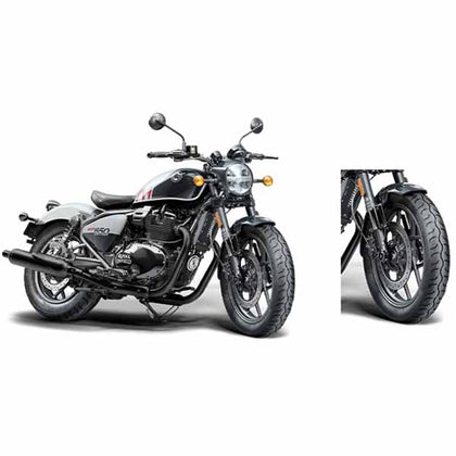 Royal Enfield Shotgun 650 Genuine Tubeless Tyre Front 100/90-18 Rear 150/70-17