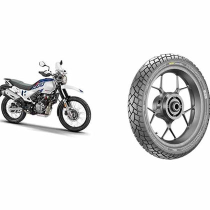 reise Tyre tourR For HERO XPULSE 200 120/80-18 Rear And Front Tube Tyre 90/90-21