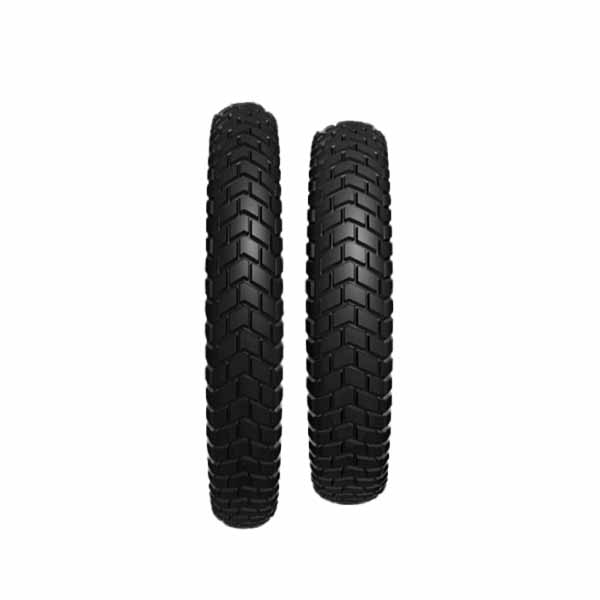 CEAT GRIPP-XL REAR 120/80-18 TUBELESS AND FRONT 90/90-19 TUBELESS TYRE FOR ROYAL ENFIELD CLASSIC