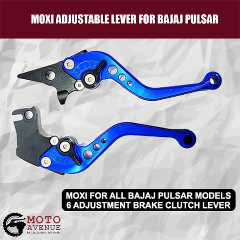 Moxi for All Bajaj Pulsar Models 6 Adjustment Brake Clutch Lever