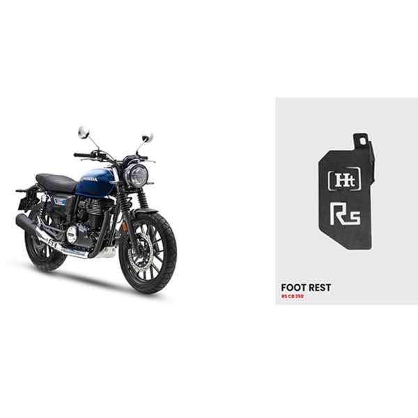 Honda CB 350 RS left Foot Rest by High-Tech