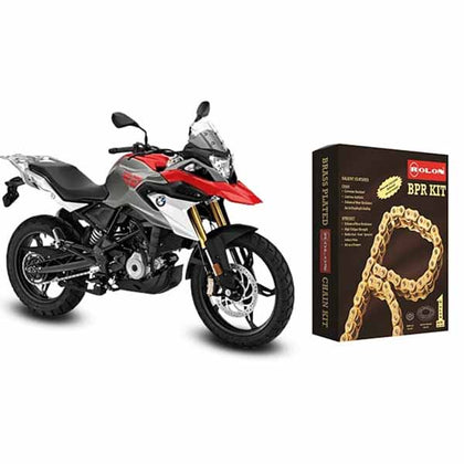 BMW G310R/G310GS Rolon Brass Plated Chain Sprocket Kit