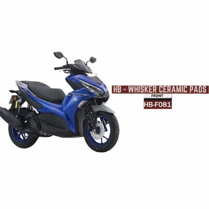 NGAGE WHISKER CERAMIC BRAKE PADS FOR YAMAHA NVX 155 V2