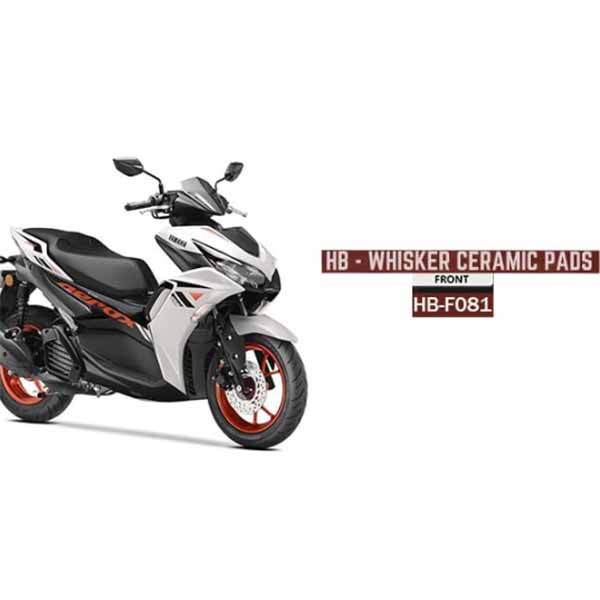 NGAGE WHISKER CERAMIC BRAKE PADS FOR YAMAHA AEROX 155