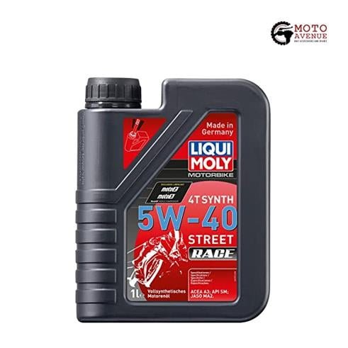 LIQUI MOLY 5W40 FULLY SYNTHETIC ENGINE OIL FOR MOTOR BIKES