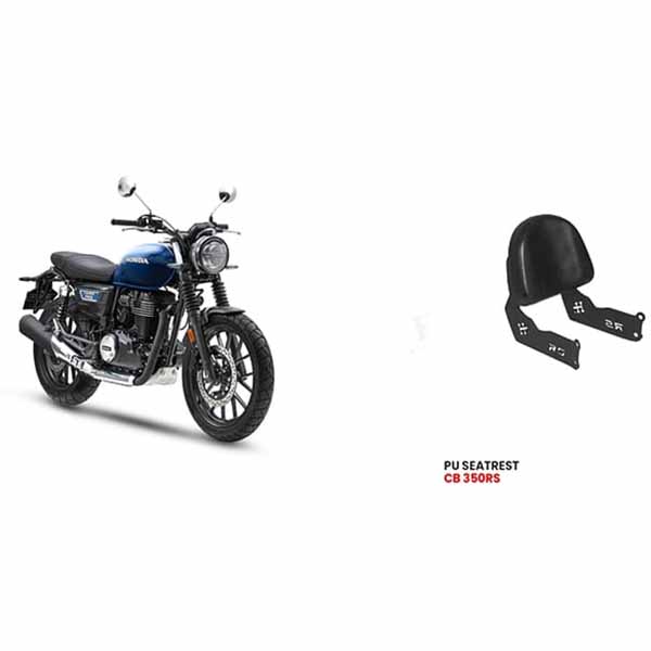 Honda CB 350 RS REAR PU SEAT REST / BACK REST SB 918 by HIGH-TECH