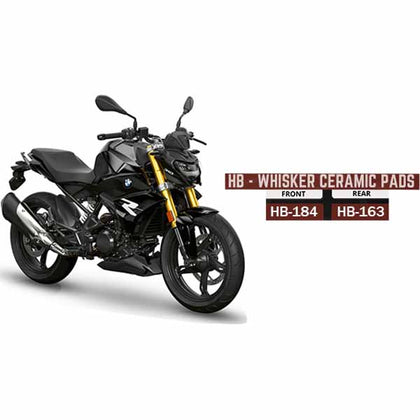 BMW G 310R Front And Rear Ceramic Brakepads by NGage