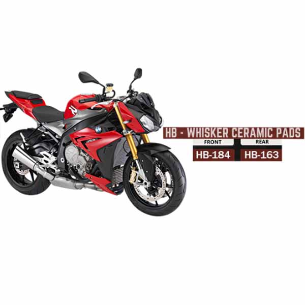 BMW S1000R Front And Rear Ceramic Brakepads by NGage