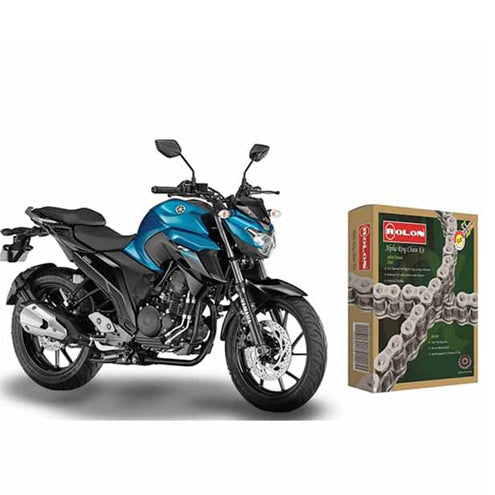 Rolon Chain Sprocket Kit For Yamaha FZ 25 And FAZER 25
