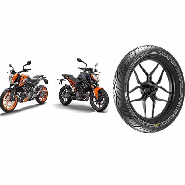 KTM DUKE 200 250 390 TRACE R FRONT 110/70-17 AND BACK 150/60-17 TYRE BY REISE