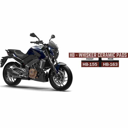Bajaj Dominar400 Front And Rear Ceramic Brakepads by NGage
