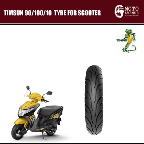 TIMSUN 90/100/10 TS-653 Scooter Tubeless Tyres