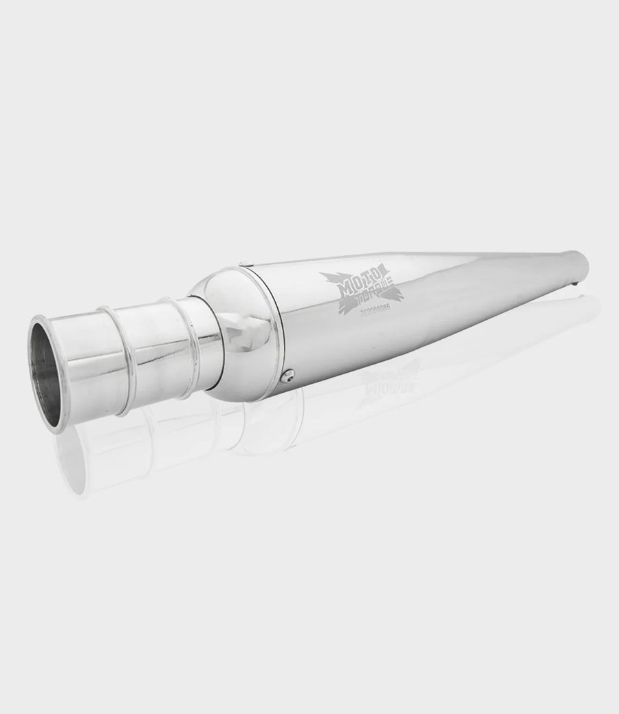 Moto Torque Beat Chrome Silencer for Royal Enfield