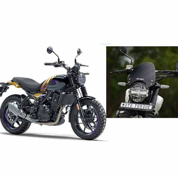 Windshield / Visor for Royal Enfield Guerilla 450 by MOTO TORQUE