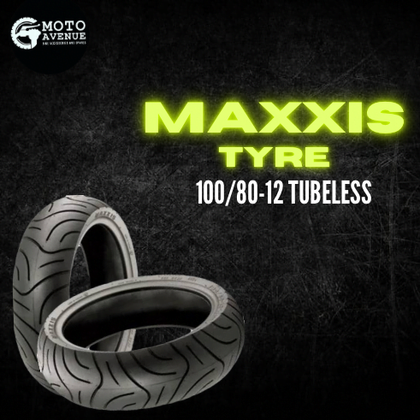 MAXXIS TYRE FOR TVS NTORQ FRONT 100/80-12 MA-88F TUBELESS