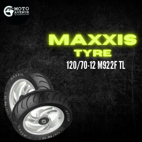 MAXXIS TYRE FOR TVS 125,HONDA REAR 120/70-12 M922F TUBELESS