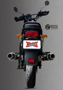 Moto Torque BOLT Exhaust for Royal Enfield Interceptor 650 (Pack of Two)