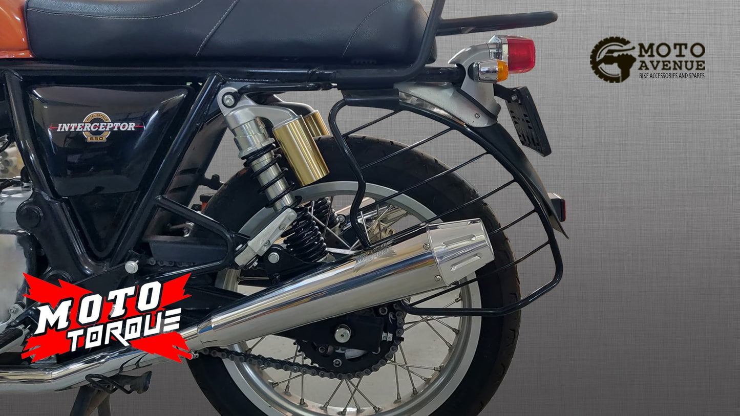 Moto Torque BOLT Exhaust for Royal Enfield Interceptor 650 (Pack of Two)