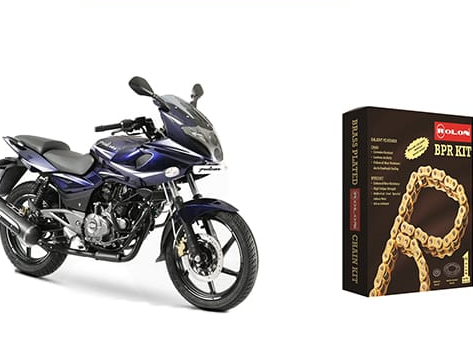BAJAJ PULSAR 220CC (DTSi/2017) Rolon Brass Plated Chain Sprocket Kit