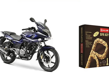 BAJAJ PULSAR 220CC (DTSi/2017) Rolon Brass Plated Chain Sprocket Kit